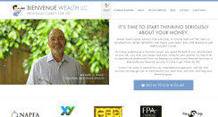 Desktop Screenshot of bienvenuewealth.com